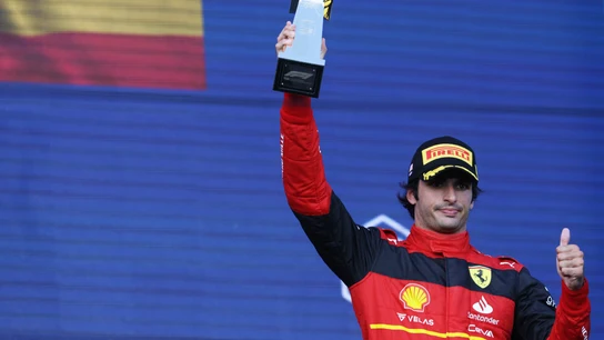 Carlos Sainz, podio en Miami 2022 Carlos Sainz, podio en Miami 2022