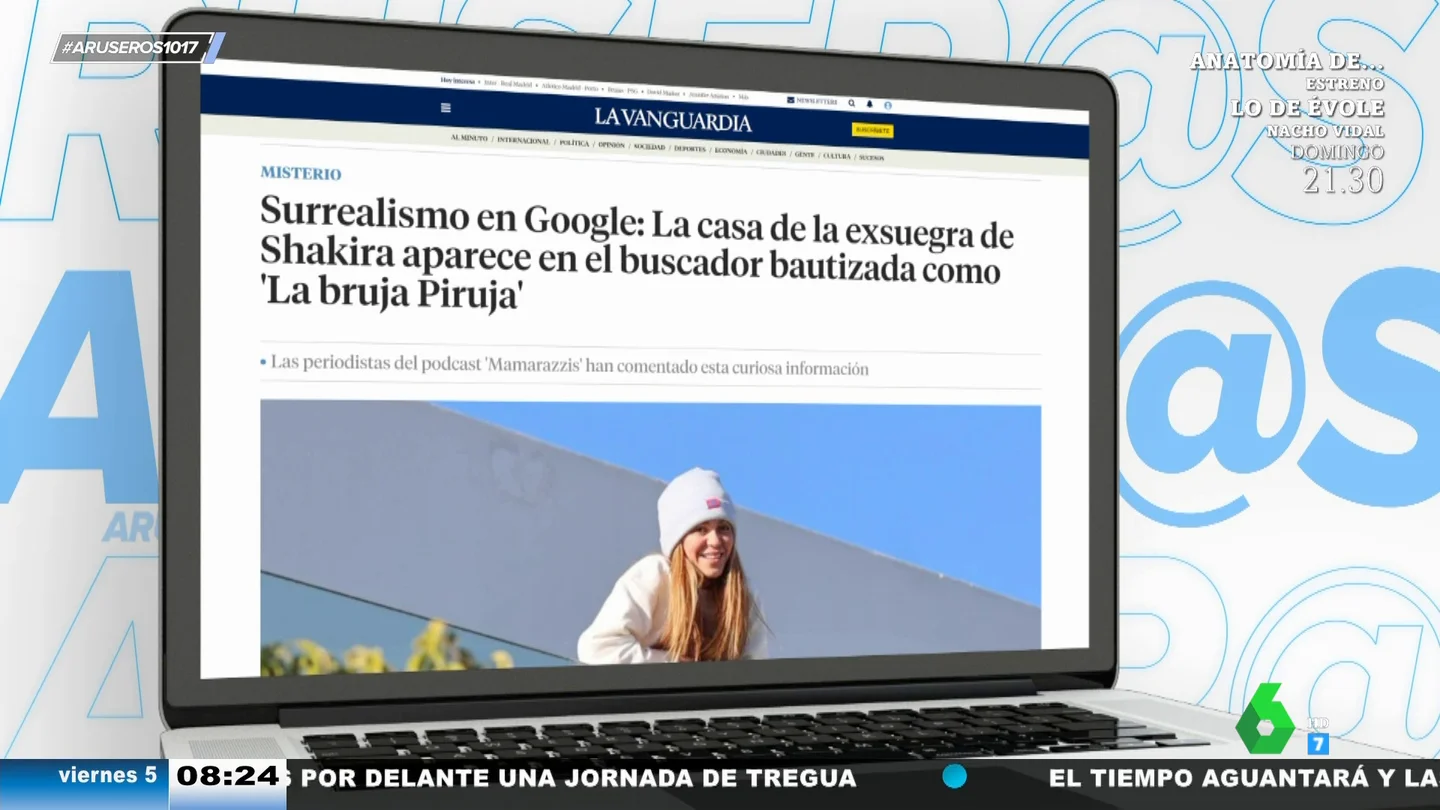 'La bruja piruja': así aparece en Google la casa de la madre de Gerard Piqué tras la muñeca de Shakira en el balcón 'La bruja piruja': así aparece en Google la casa de la madre de Gerard Piqué tras la muñeca de Shakira en el balcón