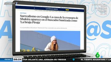 'La bruja piruja': así aparece en Google la casa de la madre de Gerard Piqué tras la muñeca de Shakira en el balcón