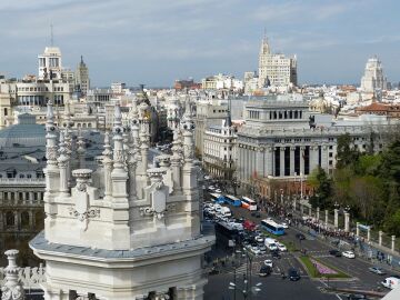 Vista de la calle Alcalá de Madrid