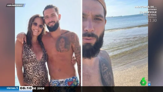 Jota Peleteiro borra su tatuaje con la cara de Jessica Bueno y lo sustituye por el rostro de un gorila Jota Peleteiro borra su tatuaje con la cara de Jessica Bueno y lo sustituye por el rostro de un gorila