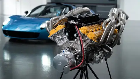 Así es el motor salvaje que esconde el GMA T.33 Spider Así es el motor salvaje que esconde el GMA T.33 Spider