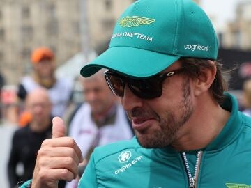 Fernando Alonso, piloto de Aston Martin
