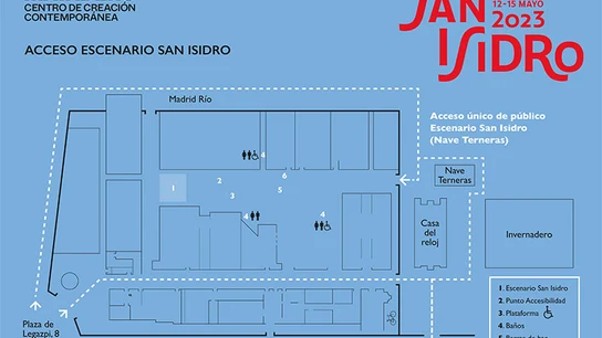 Plano de acceso a Matadero Madrid Plano de acceso a Matadero Madrid
