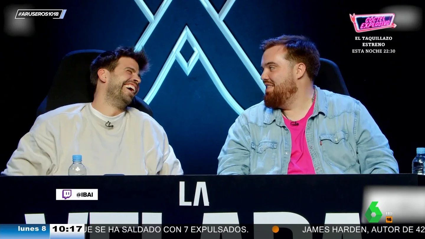 Gerard Piqué e Ibai Llanos se sinceran y bromean sobre la economía actual del Barcelona Gerard Piqué e Ibai Llanos se sinceran y bromean sobre la economía actual del Barcelona