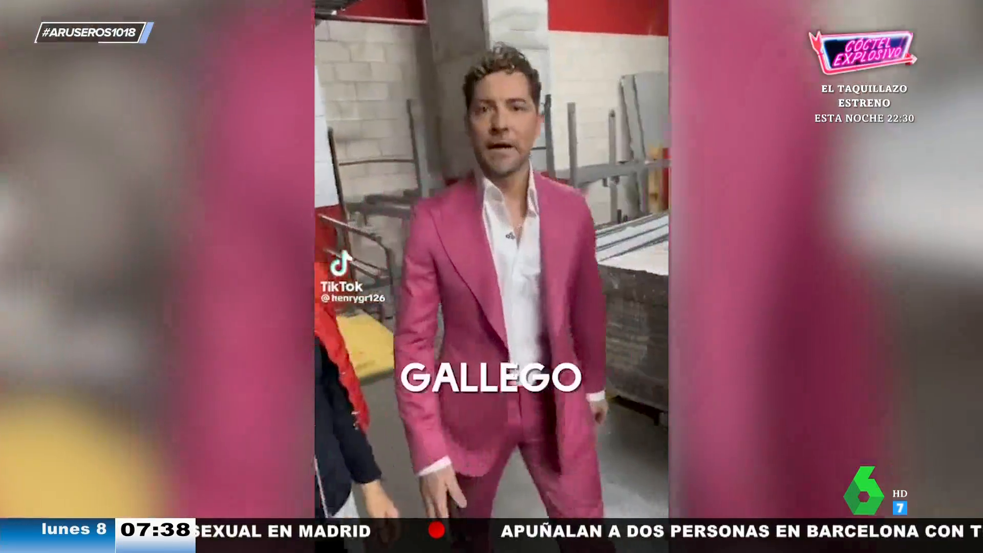 David Bisbal, protagonista de un divertido vídeo que se ha hecho