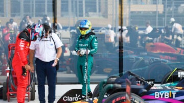 Carlos Sainz y Fernando Alonso