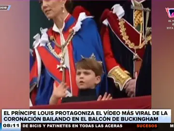 El príncipe Louis, protagonista de la coronación de Carlos III y Camila: este es su baile viral