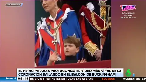 El príncipe Louis, protagonista de la coronación de Carlos III y Camila: este es su baile viral