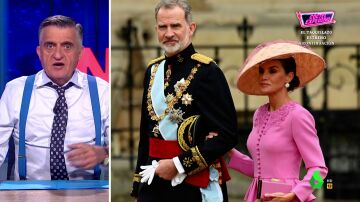 Wyoming reacciona al look de la reina Letizia en la coronación de Carlos III