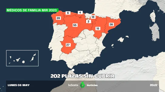Medicina de Familia, el 'talón de Aquiles' de la Sanidad: 202 plazas MIR se quedan sin cubrir por las condiciones laborales Medicina de Familia, el 'talón de Aquiles' de la Sanidad: 202 plazas MIR se quedan sin cubrir por las condiciones laborales