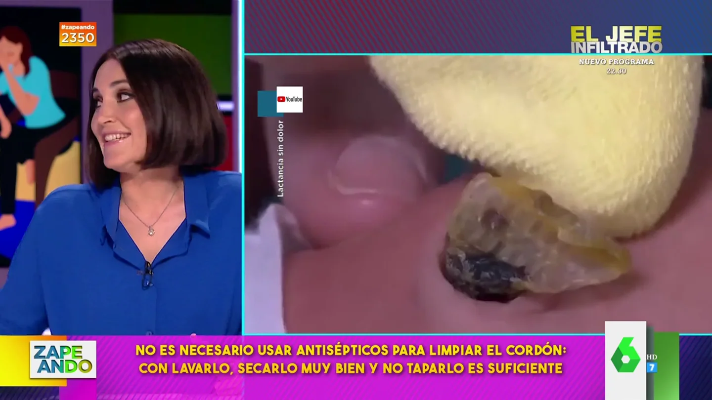 Las recomendaciones de Boticaria García para curar y lavar el cordón umbilical de un bebé hasta que se caiga Las recomendaciones de Boticaria García para curar y lavar el cordón umbilical de un bebé hasta que se caiga