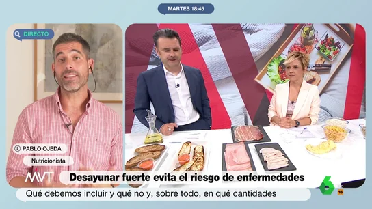 Ni cereales ni galletas: esto es lo que el nutricionista Pablo Ojeda recomienda desayunar y en qué cantidades Ni cereales ni galletas: esto es lo que el nutricionista Pablo Ojeda recomienda desayunar y en qué cantidades Ni cereales ni galletas: esto es lo que el nutricionista Pablo Ojeda recomienda desayunar y en qué cantidades