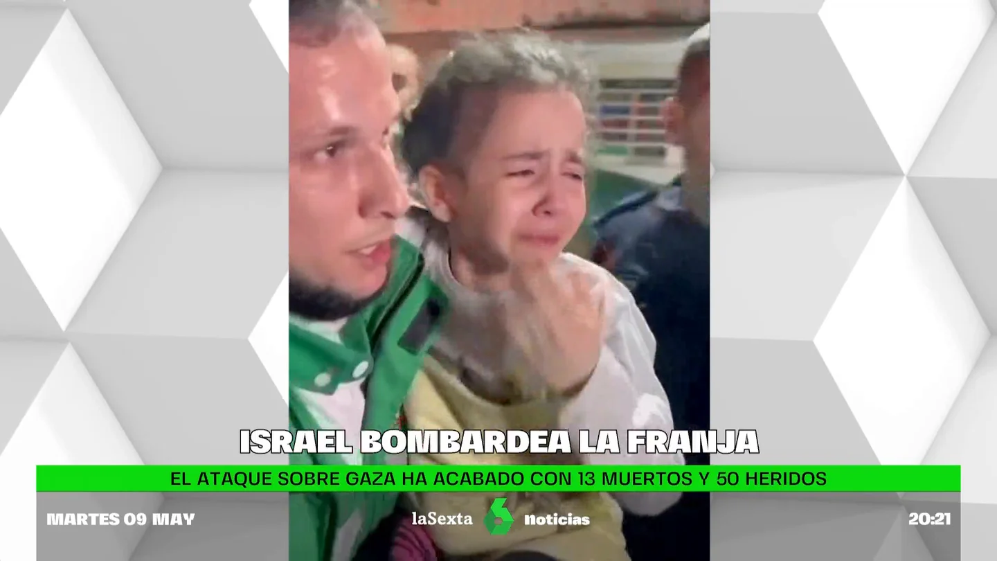 Una niña llora desconsoladamente el asesinato de toda su familia en Gaza en un nuevo ataque israelí que se cobra 15 vidas Una niña llora desconsoladamente el asesinato de toda su familia en Gaza en un nuevo ataque israelí que se cobra 15 vidas