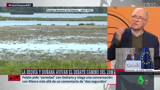 El análisis de Sardá sobre el plan de Juanma Moreno para Doñana: "Es estar en plena campaña al precio que sea" El análisis de Sardá sobre el plan de Juanma Moreno para Doñana: "Es estar en plena campaña al precio que sea"