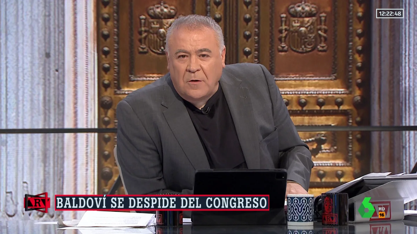 Ferreras, sobre la despedida de Baldoví en el Congreso: "Estaban aplaudiendo a una buena persona" Ferreras, sobre la despedida de Baldoví en el Congreso: "Estaban aplaudiendo a una buena persona"