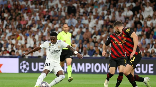 Gol de Vinicius ante el Manchester City Gol de Vinicius ante el Manchester City