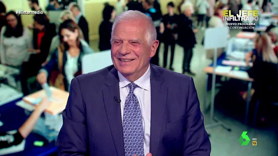 La cómica reacción de Borrell cuando Wyoming le pregunta si le toca ser presidente de mesa La cómica reacción de Borrell cuando Wyoming le pregunta si le toca ser presidente de mesa