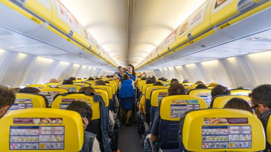Asientos de avi&oacute;n de Ryanair