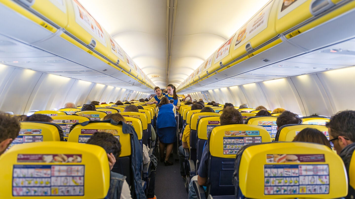 Asientos de avi&oacute;n de Ryanair