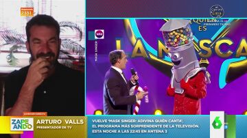 Arturo Valls revela cuál era su mayor "miedo" al participar en 'Mask Singer Uruguay'