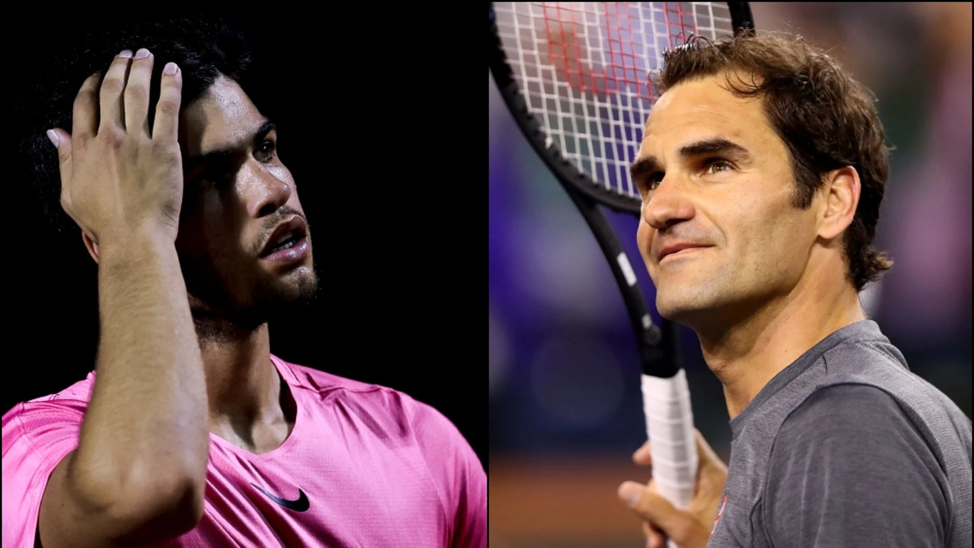El mayor lamento de Carlos Alcaraz: no haber jugado contra Federer