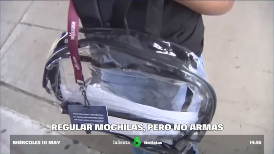 Los colegios del sur de Florida obligan a llevar mochilas transparentes para evitar los tiroteos Los colegios del sur de Florida obligan a llevar mochilas transparentes para evitar los tiroteos