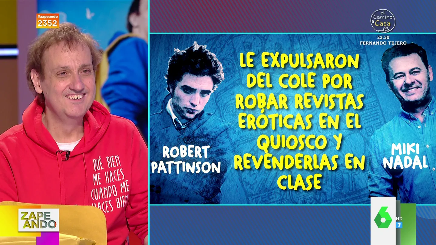 Albert Espinosa pone a prueba su 'olfato' para las anécdotas Albert Espinosa pone a prueba su 'olfato' para las anécdotas