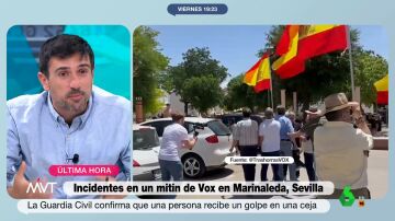 Ramón Espinar, tajante sobre el altercado en Marinaleda: "Vox ha ido a buscar un pollo y lo ha conseguido" 