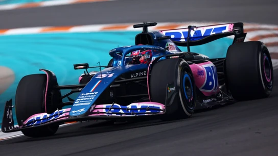 El Alpine de Esteban Ocon El Alpine de Esteban Ocon