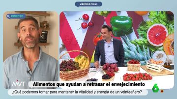 Pablo Ojeda desvela los alimentos que no pueden faltar en tu dieta para retrasar el envejecimiento