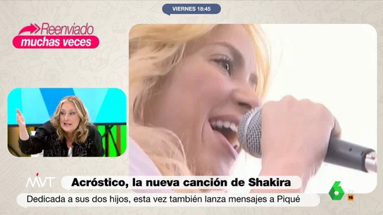 Elisa Beni opina sobre la nueva canción de Shakira Elisa Beni opina sobre la nueva canción de Shakira