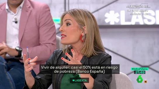 Laura Blanco ve "complicadísimo" que el precio del alquiler no aumente en las grandes ciudades por la elevada demanda Laura Blanco ve "complicadísimo" que el precio del alquiler no aumente en las grandes ciudades por la elevada demanda
