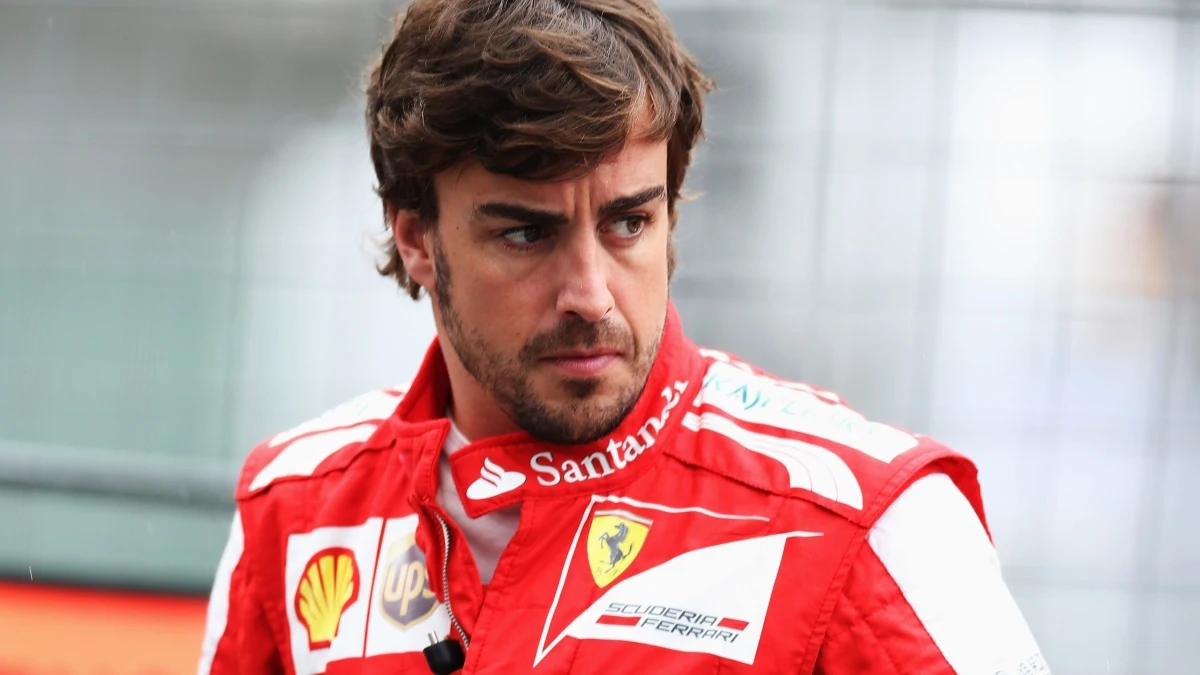 Fernando Alonso, en su época en Ferrari