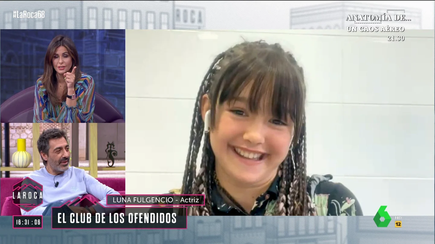 La actriz Luna Fulgencio consigue que Juan del Val rectifique sobre el menú infantil: "¿Hace cuando que no tomas uno?" La actriz Luna Fulgencio consigue que Juan del Val rectifique sobre el menú infantil: "¿Hace cuando que no tomas uno?"