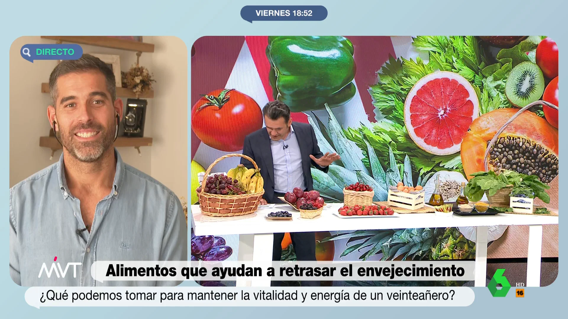 Pablo Ojeda aclara cuáles son los alimentos que debes comer si tienes la menopausia y no quieres engordar