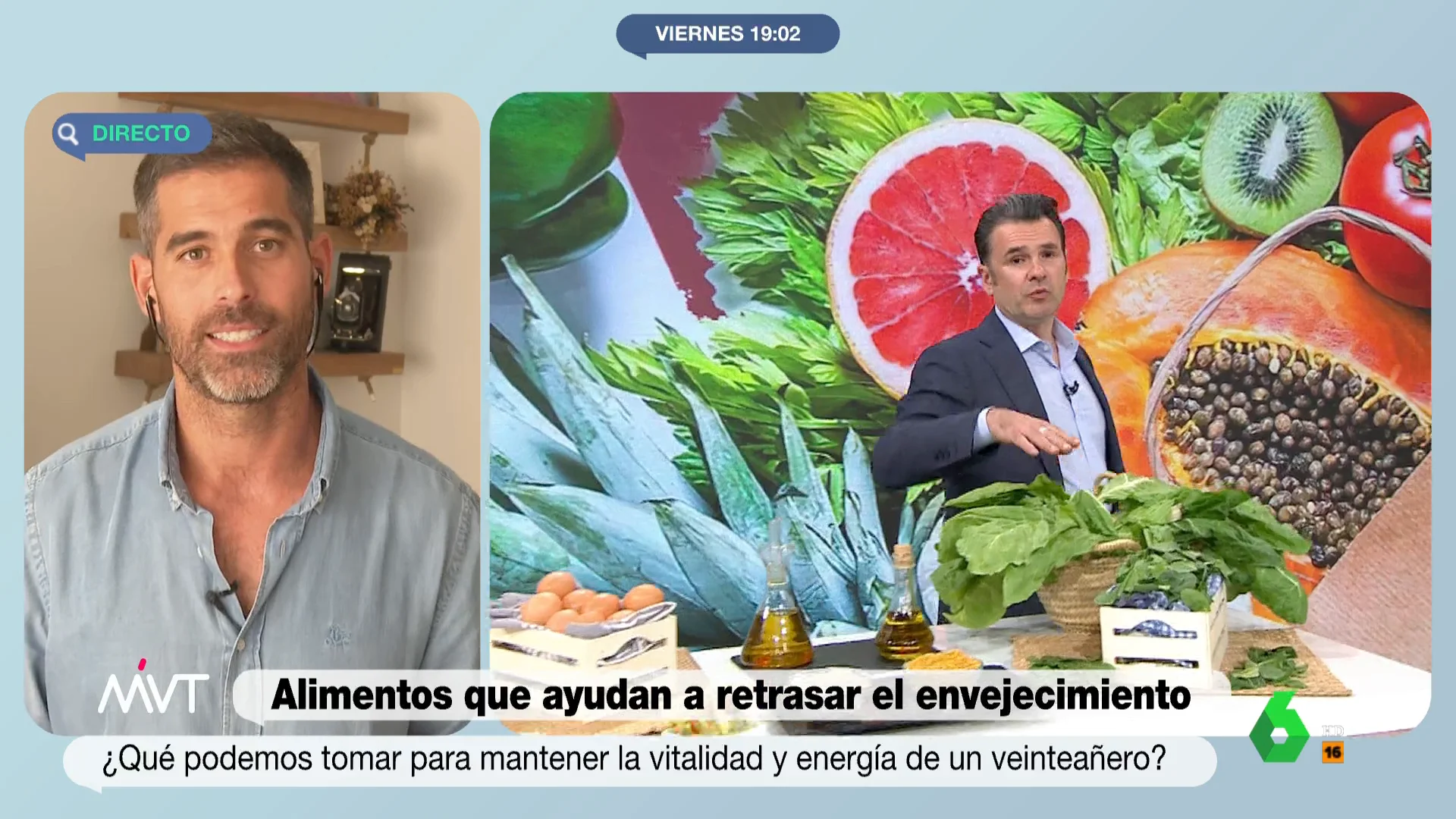 Pablo Ojeda explica por qué debes comer alimentos saciantes: "Las acelgas de toda la vida, maravillosas"