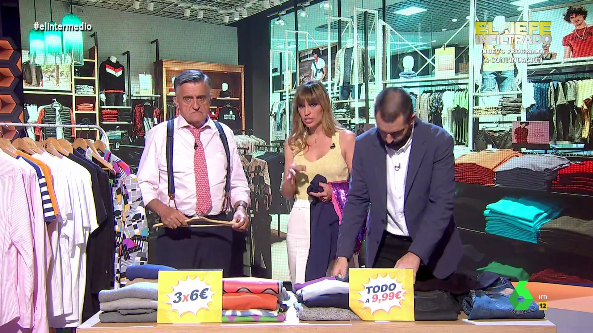 Sandra Sabatés califica el consumo mundial de ropa como "absolutamente inasumible" para poder cumplir el Acuerdo de París