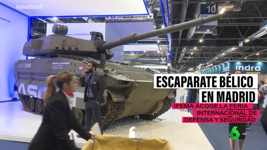 Escaparate bélico en Madrid: la Feria de Defensa, punto de encuentro para los que buscan hacer negocio con las armas Escaparate bélico en Madrid: la Feria de Defensa, punto de encuentro para los que buscan hacer negocio con las armas