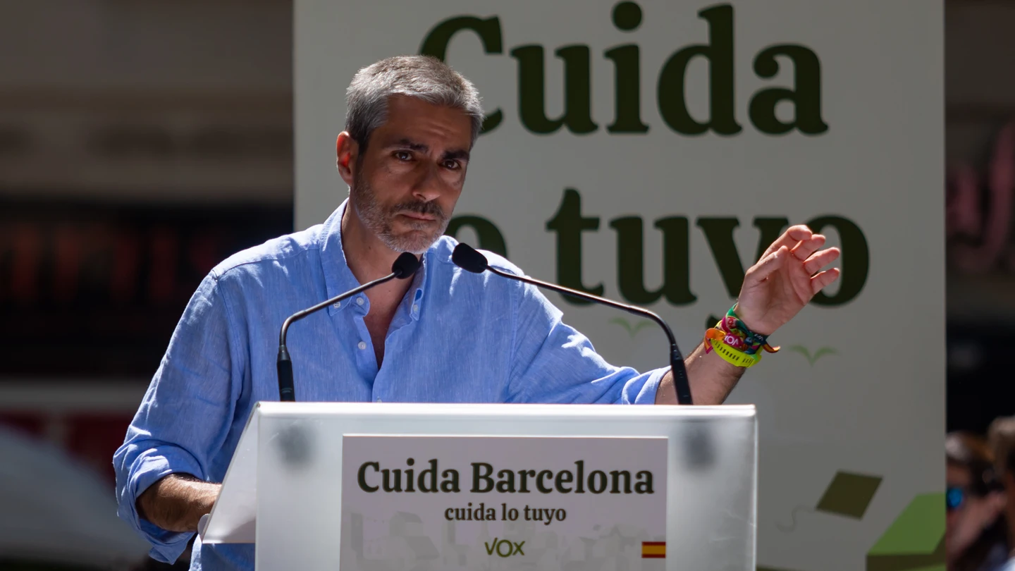 El alcaldable de Barcelona por Vox, Gonzalo de Oro El alcaldable de Barcelona por Vox, Gonzalo de Oro