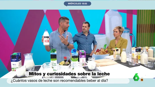 No, la leche no es indigesta para los adultos: Pablo Ojeda desvela cuánta podemos tomar al día No, la leche no es indigesta para los adultos: Pablo Ojeda desvela cuánta podemos tomar al día