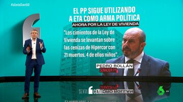 El PP vuelve a utilizar ETA como arma política: un senador usa los atentados terroristas para relacionarlos con la ley de vivienda