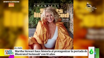 Martha Stewart se convierte en la mujer más longeva en protagonizar la portada de 'Sports Illustrated'