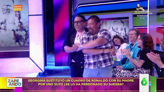 Torito tontea con un hombre del público de Zapeando Torito tontea con un hombre del público de Zapeando