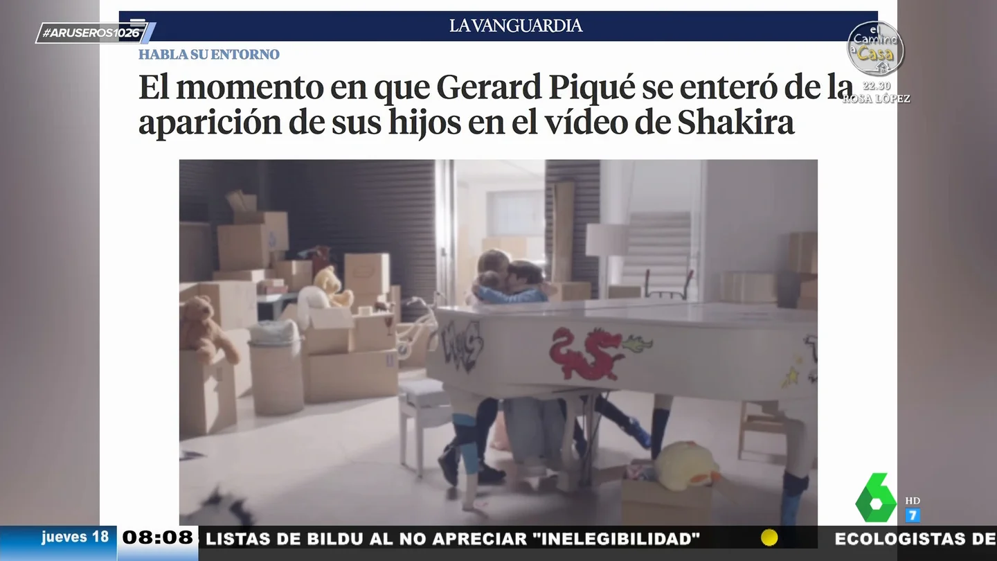 La reacción de Gerard Piqué ante la canción de Shakira con sus hijos: "Le habría enojado mucho" La reacción de Gerard Piqué ante la canción de Shakira con sus hijos: "Le habría enojado mucho"