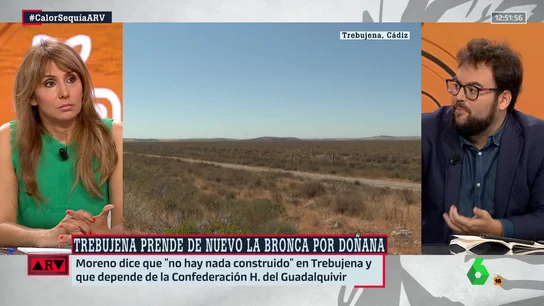 Monrosi, sobre Juanma Moreno: "Tendría que entender que el parque de Doñana no es Marina d'Or" Monrosi, sobre Juanma Moreno: "Tendría que entender que el parque de Doñana no es Marina d'Or"