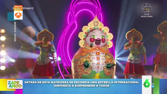 La estrella internacional que se escondía tras la matrioska en 'Mask Singer': "Mi 'crush' de toda la vida" La estrella internacional que se escondía tras la matrioska en 'Mask Singer': "Mi 'crush' de toda la vida"