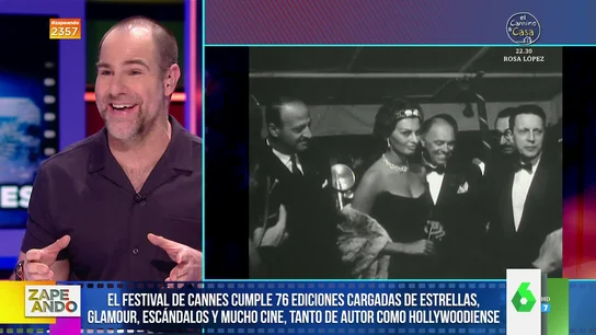 Alberto Rey confiesa la travesura que hizo en un Festival de Cannes Alberto Rey confiesa la travesura que hizo en un Festival de Cannes