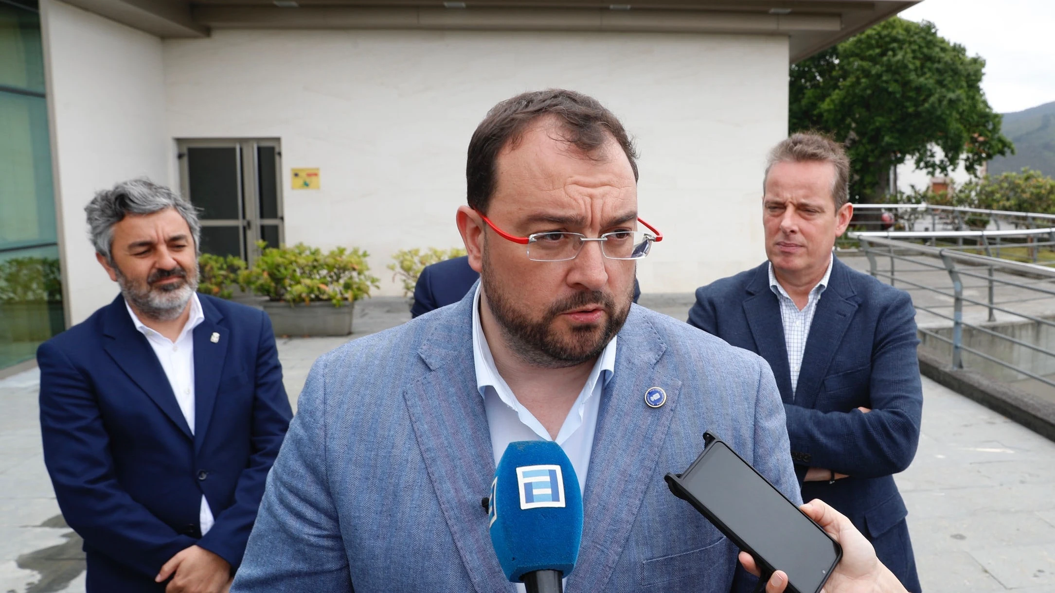 Fotografía de Adrián Barbón, presidente del Principado de Asturias