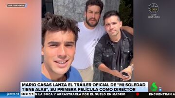 Mario y Óscar Casas anuncian el tráiler de su película 'Mi soledad tiene alas' con un troleo a su hermano Christian